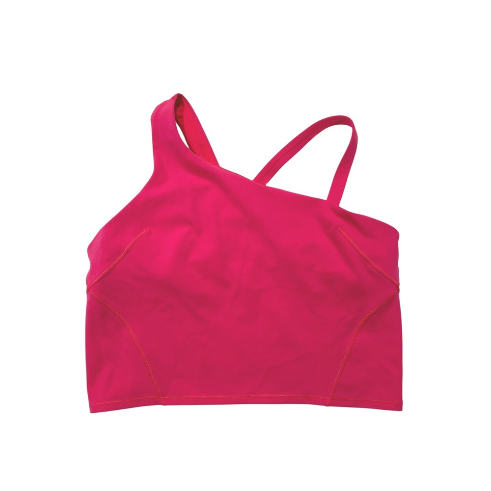 Lululemon Everlux Asymmetrical‎ Tennis Tank Top *Lip Gloss size 14